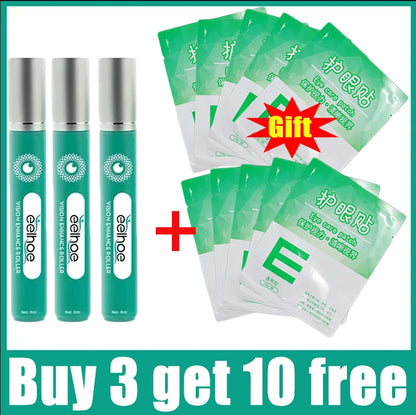 Vision Enhance Roller Promotes Clearer Eyesight Mild Relax Massage Reduce Discomfort Relieve Dryness Eye Fatigue Health Eye Care - AMULET RING STORE