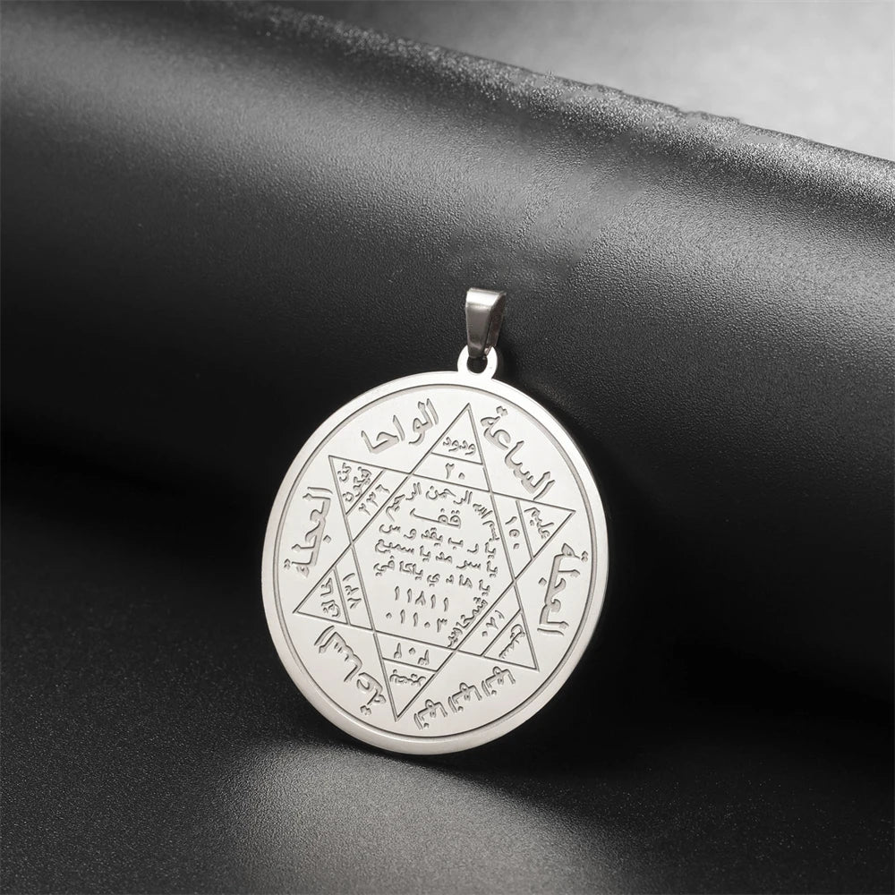Star Of David Charms For Jewelry Making Stainless Steel Vintage Rune Pendants Diy Women Men Amulet Necklace Keychain Accessories