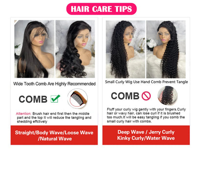 40 Inch Body Wave 13x6 HD Lace Frontal Wigs Human Hair Wig 13x4 360 Hd Lace Front Wig For Black Women Pre Plucked Brazilian Hair