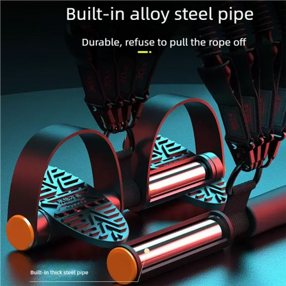 Pedal Type Tensioner Multifunctional Tension Device for men's Fitness,Back, Abdomen, and Abdominal Muscle Training, Pull Rope