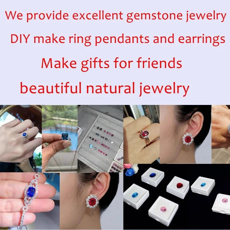 Brilliant Large Unheated White Sapphire 13X18mm Oval Cut VVS1 Loose Gemstone For Jewelry Making DIY - AMULET RING STORE