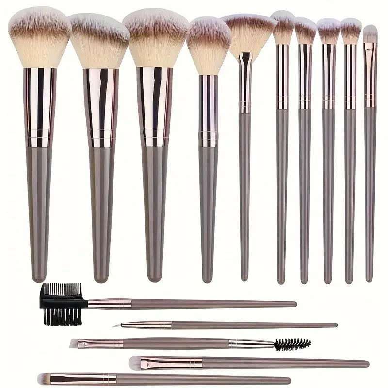 3-20PCS Makeup Brushes Set Eyeshadow Fluffy Foundation Concealer Blush Highlighter Storage Box Female Cosmetics Beauty Tools - AMULET RING STORE