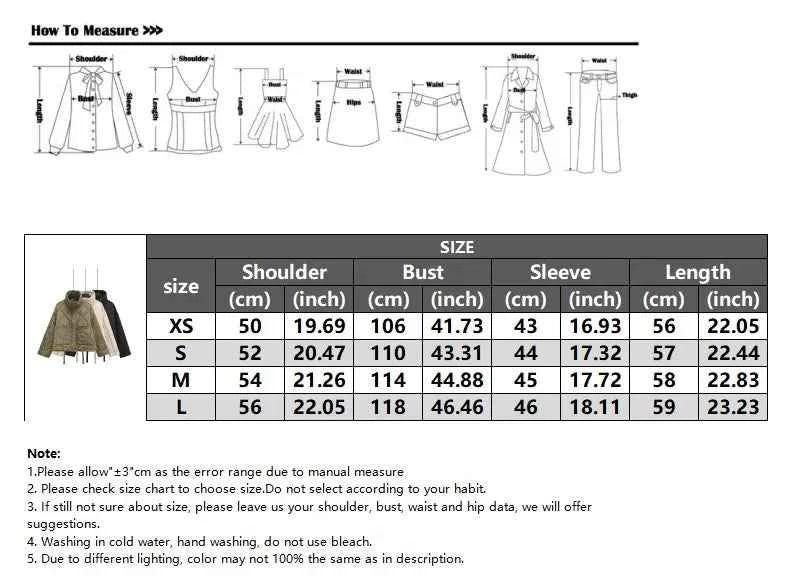 Padded Coat American Retro High Neck Parkas Warm Woman Winter Coats Winter Parkas For Women Elegant Luxury Women's Coat