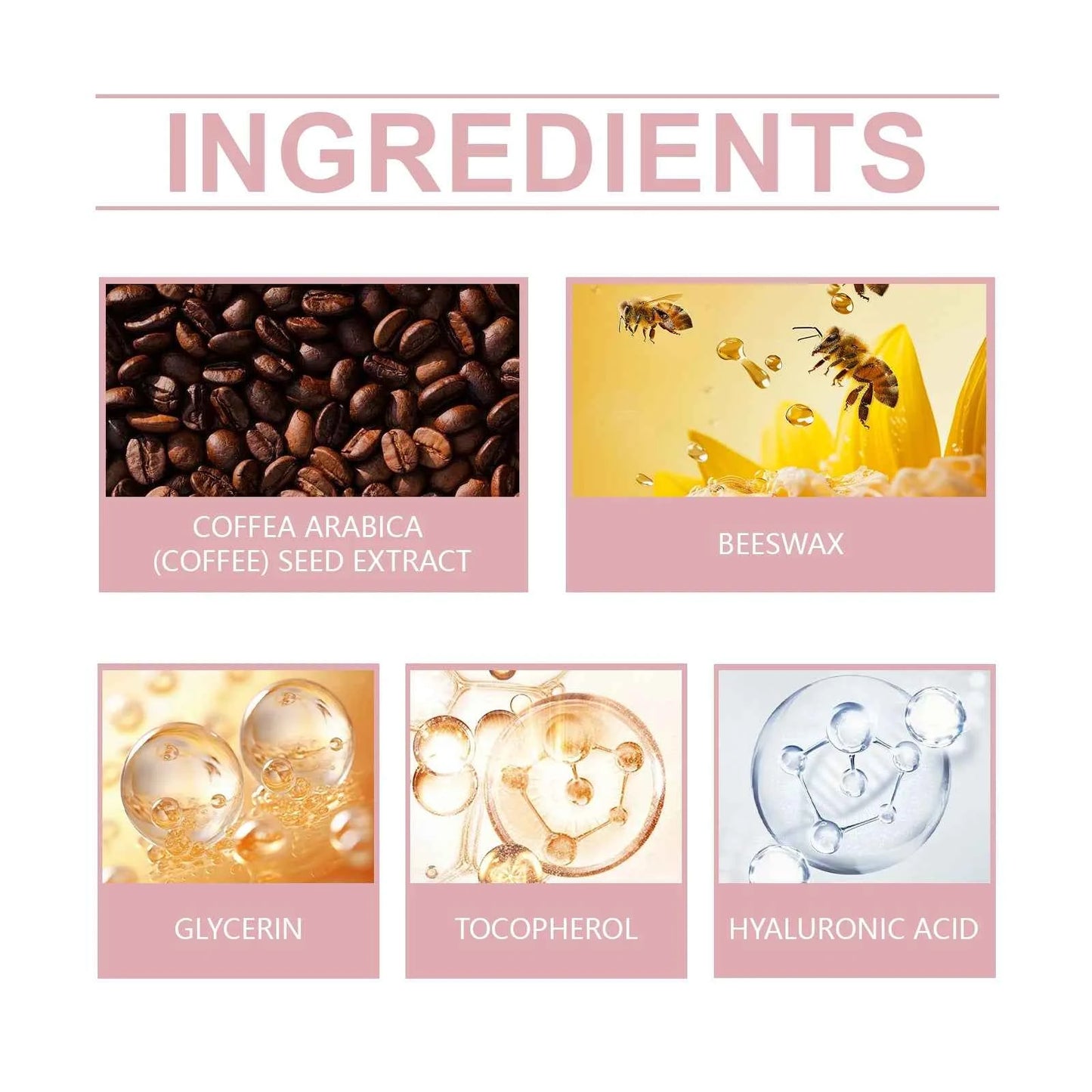 Caffeine Eye Cream Stick Lifting Firming Brighten Eyes Skin Fade Fine Lines Anti Puffiness Hydrating Moisturizing Eye Care Cream