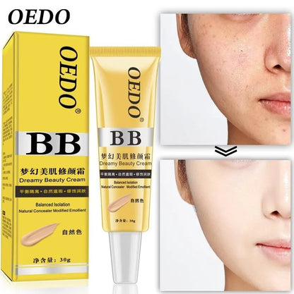 Dreamy Beauty Cream Makeup Natural Concealer BB Cream Face Care Modified Emollient Easy to Wear Sun Block Whitening Cream 30g - AMULET RING STORE