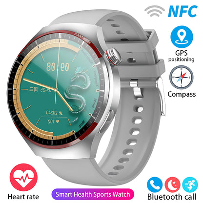 Watch 4Pro NFC GPS Smart Watch 360*360 HD Screen Heart rate Games Blood oxygen SmartWatch IP68 waterproof Sport Watches 2025 New