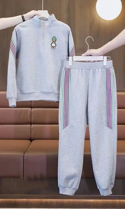 Women's Casual Suit Spring Autumn New Loose Tracksuit Fashion Tops And Pencil Pants 2 Two Piece Set Plus Size Clothing For Women