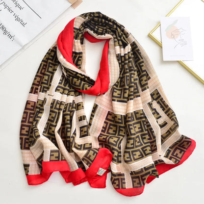 Luxury Brand Scarf For Woman Soft Cotton Shawl Wrap Tassel Viscose Muslim Woman Hijab Boho Beach Towel Female Bandana Headscarf - AMULET RING STORE