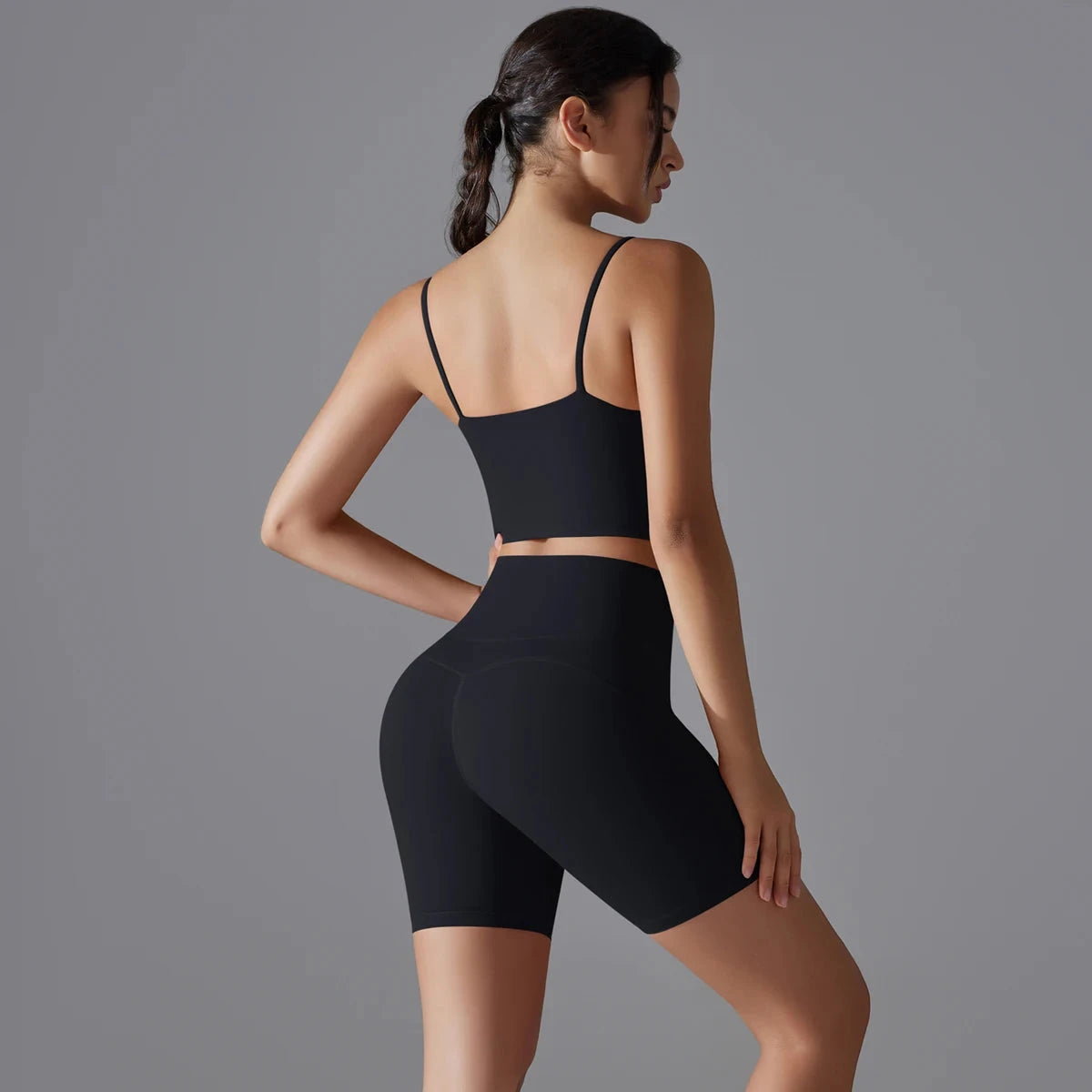 Women Yoga Set Yoga BraTank Tops for Fitness Workout Sportswear Gym Clothing High Waist Shorts Sportswear Leggings Suits