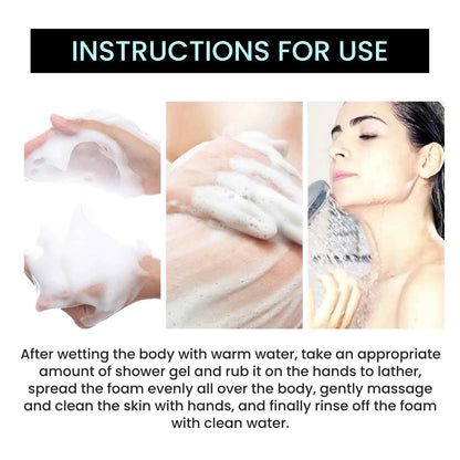 Goat Milk Niacinamide Shower Gel Cleansing Of Keratin Improvement Of Dullness Firming & Moisturizing Whitening Body Care Product