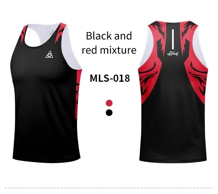 New running vests for men and women, ultra-light and breathable summer T-shirts, professional marathon racing tops