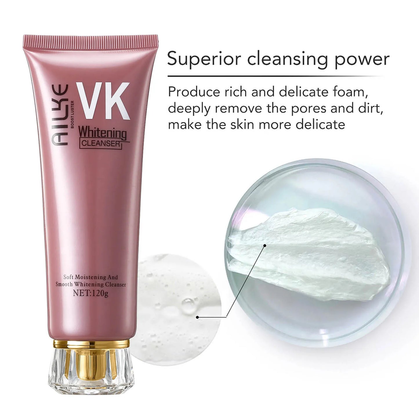 AILKE Face Cream With Hyaluronic Acid, Whitening Moisturizing Lifting Anti-aging, Women Sleeping Dry Korean Bleaching Skin Care