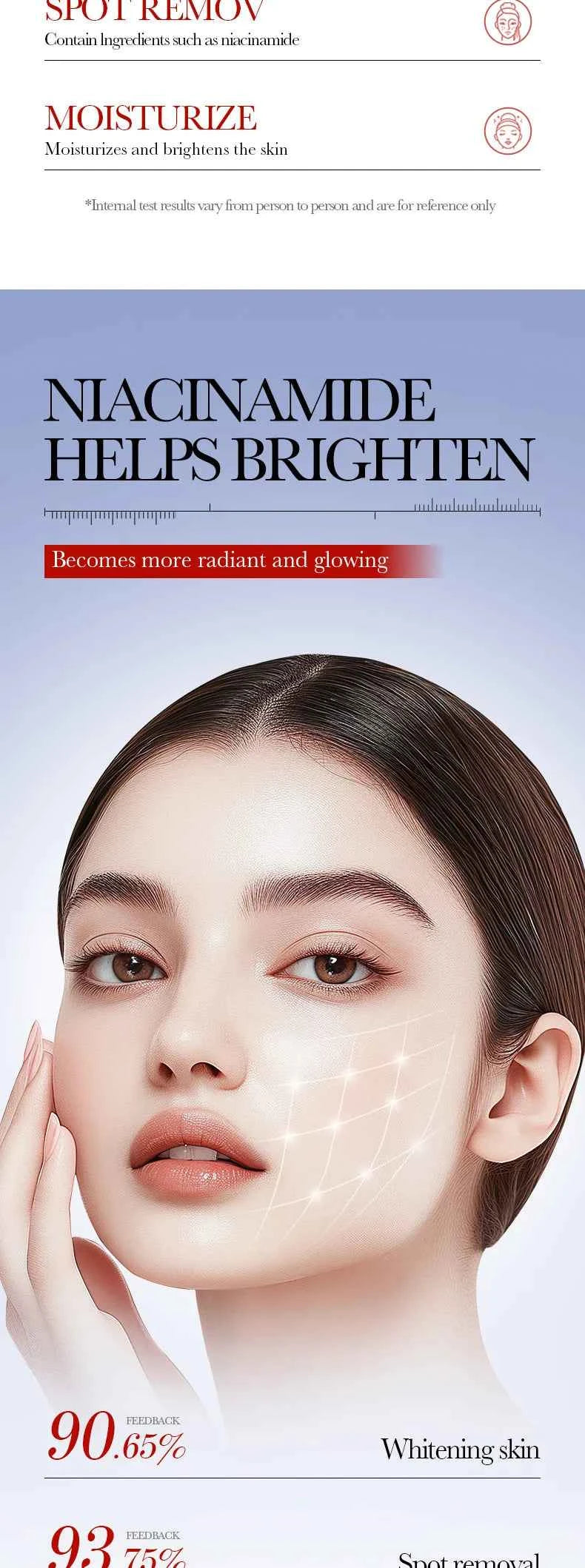 Effective Whitening Freckles Face Cream Dark Spot Corrector Remove Melasma Fade Melanin Pigmentation Brighten Skin Care Products