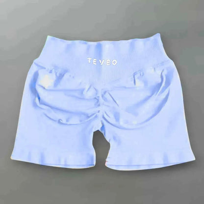 Leveo Fashion Summer Women's Sports Dyfne Yoga Shorts Running Leggings High Waist Hip Lift Comfortable Yoga Shorts Quick Drying