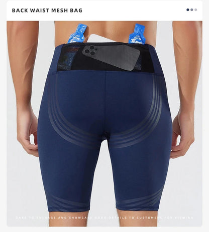 Men Women Pocket Running Tights Shorts Board GYM Exercise Fitness Leggings Basketball Hiking Trainning Sport Soccer Clothing C89