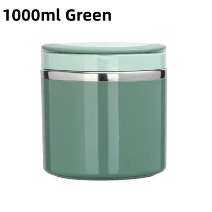 630/1000ml Food Thermal Jar Insulated Soup Cup Thermos Containers Stainless Steel Lunch Box Thermo Keep Hot for School Children - AMULET RING STORE