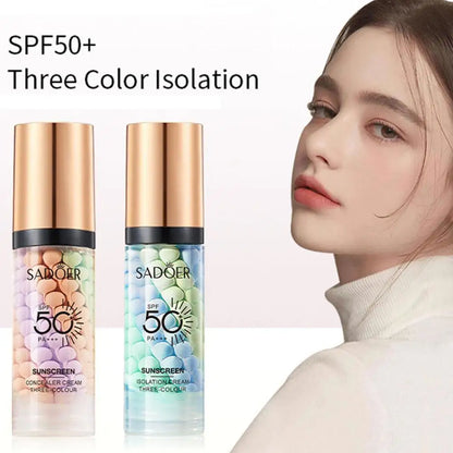40g Face Primer Makeup Moisturizing Isolation Cream Invisible Pores Facial Correcting Skin Tone Refreshing Cosmetics - AMULET RING STORE