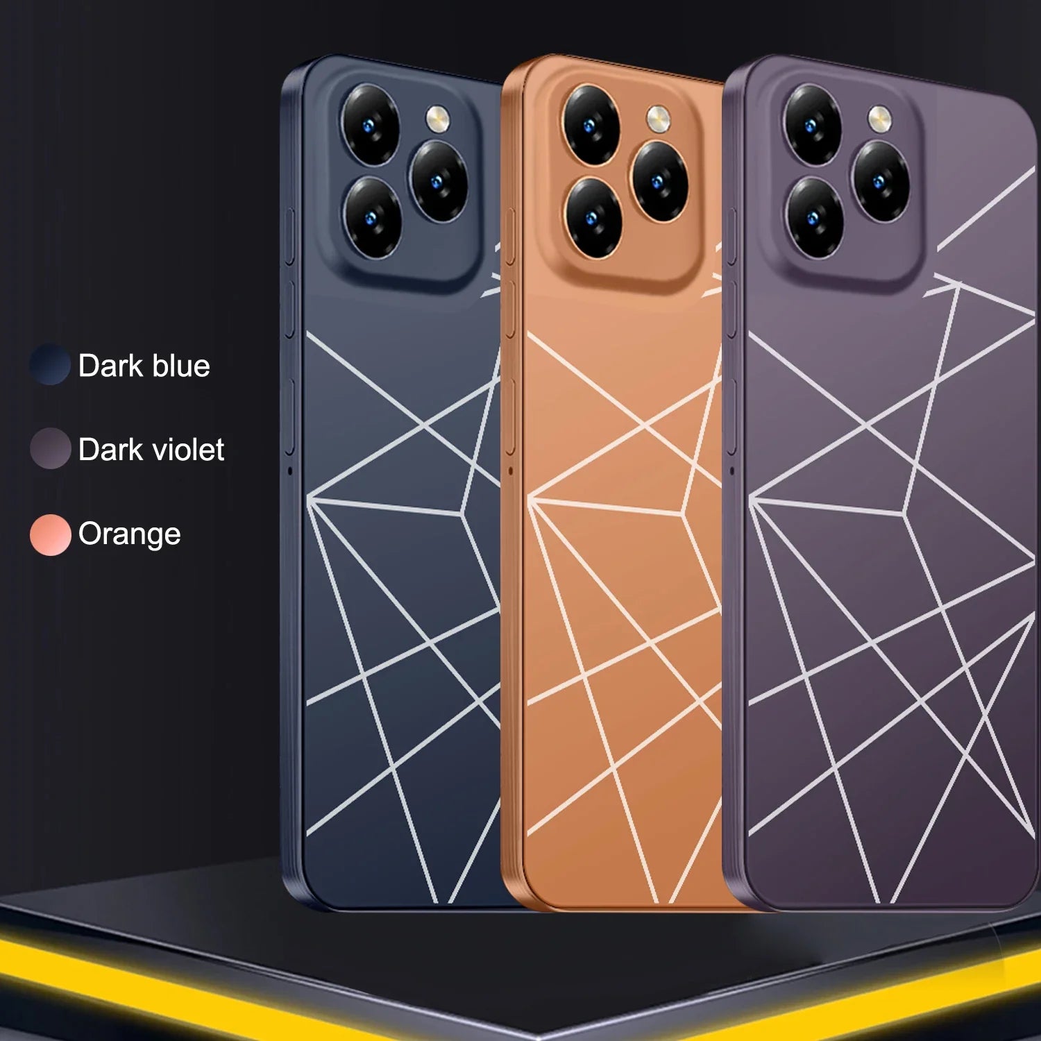 Global Version I16 Pro Max Smartphone Android,6.8'',12GB RAM 512GB ROM,Dual SIM,Mobile phones,Google Play Store,24+48MP,6800mAh - AMULET RING STORE