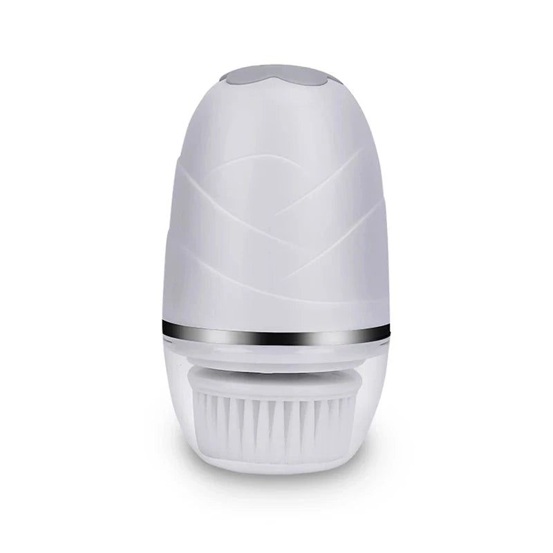 3 in 1 Electric  Facial Cleansing Brush Blackhead Remover Makeup Removal Face Deep Pores Cleaning Massager Face Cleaner