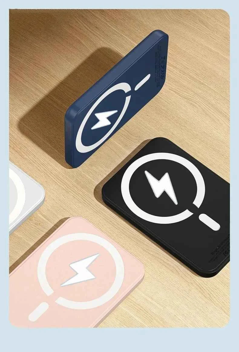 20000mAh Magnetic Power Bank Wireless PD 22.5W Fast Charger