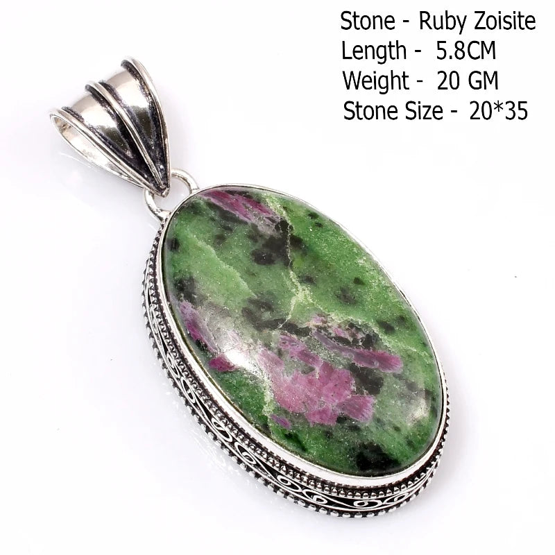 Genuine Labradorite Antique  Pendant Hand Made Women Jewelry Gift