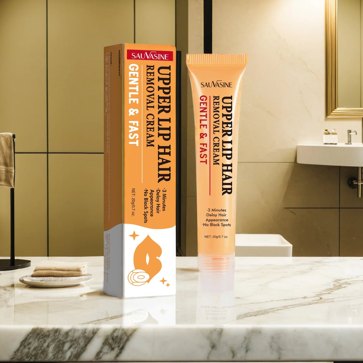 3 Minutes Fast Hair Removal Cream Painless Hair Growth Inhibitor Lip Face Arm Armpit Leg Permanent Depilatory for Men Women Care - AMULET RING STORE