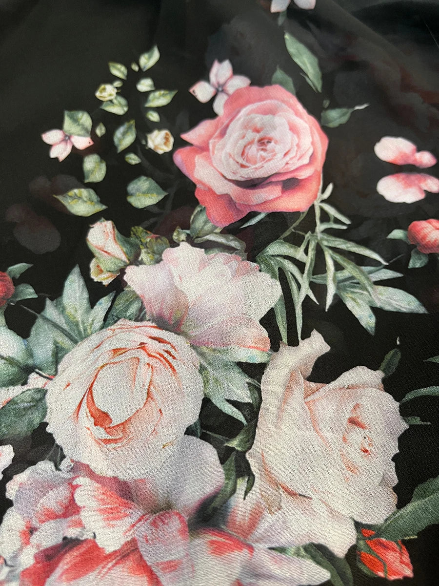 Woman Floral Print Dress Summer Spaghetti Strap Off Shoulder Sleeveless Dresses Holiday A-Line Mesh Fabric Party Dress Vestidos - AMULET RING STORE