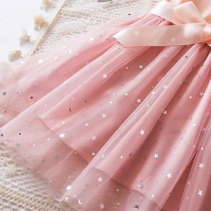 Princess Girls Cosplay Dress Clothes Kids Party Wedding Carnival Birthday Party Princess Evening Tutu Dresses Toddler 2-6Y