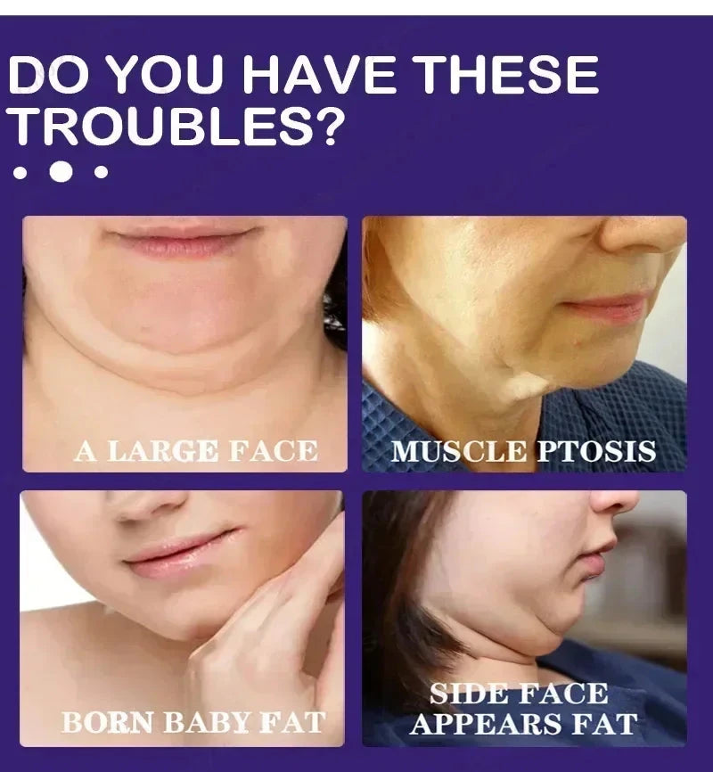 Effective V-Shape Face Slimming Lifting Facial Cream Lift Up V Double Chin Cheek Slimming Firming Anti Wrinkle Beauty Skin Care - AMULET RING STORE