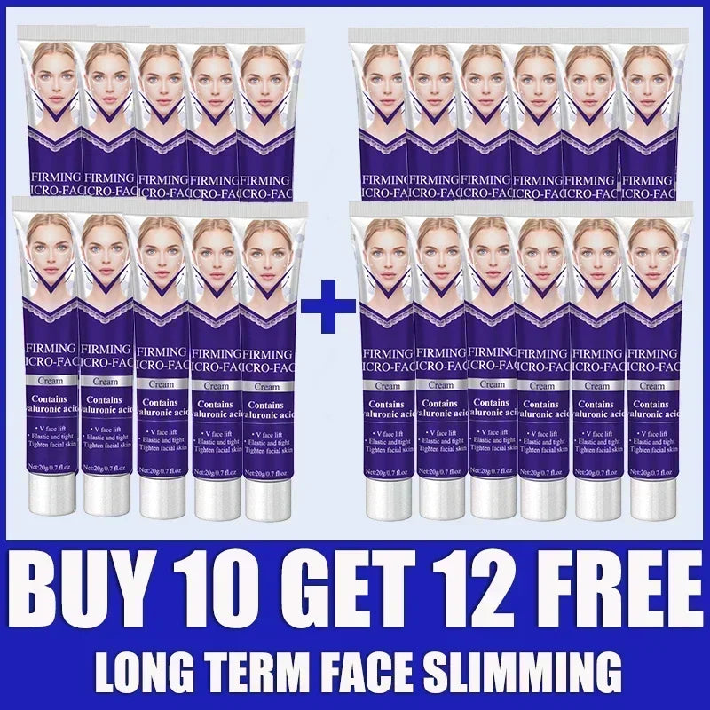 Effective V-Shape Face Slimming Lifting Facial Cream Lift Up V Double Chin Cheek Slimming Firming Anti Wrinkle Beauty Skin Care - AMULET RING STORE