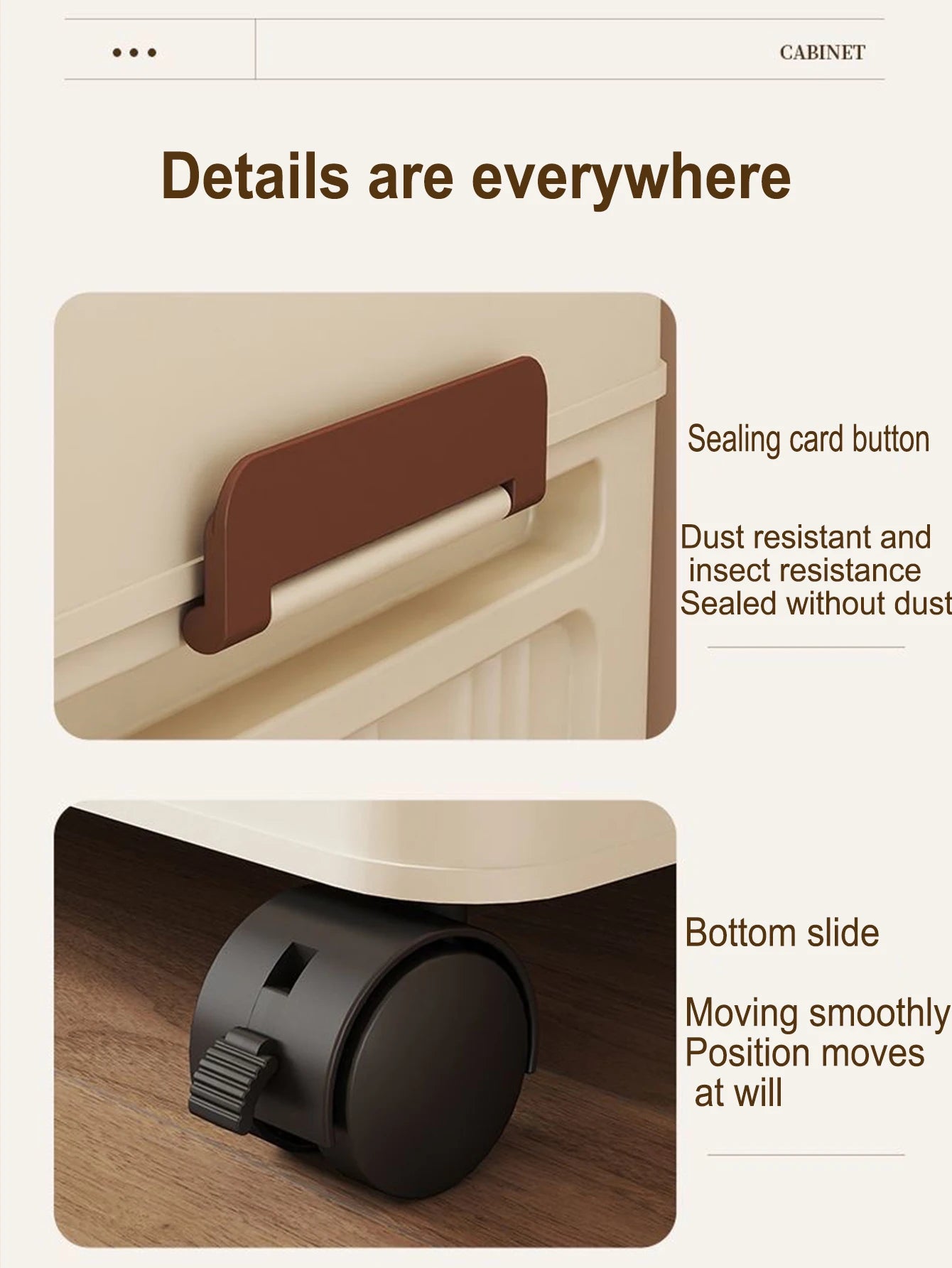 Multifunction Dustproof Wardrobe Large Capacity Folding Storage Cabinet Sundries Storage Box - AMULET RING STORE