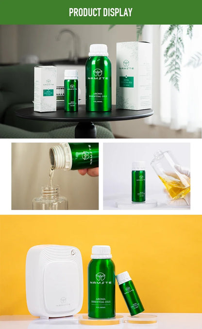 10 Flavors Aromatic Oils for Aroma Diffuser Air Humidifier Home Natural Oil 10ml Air Freshener Scents Fragrance Oil Perfume - AMULET RING STORE