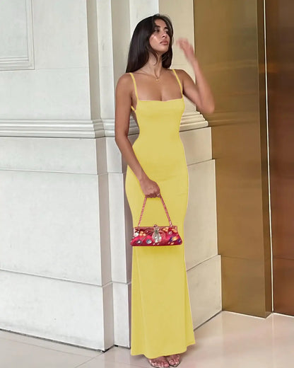 Dulzura Women Party Club Evening Streetwear Birthday Bodycon Long Dress 2025 Summer Clothes Wholesale Items For Business D321165 - AMULET RING STORE