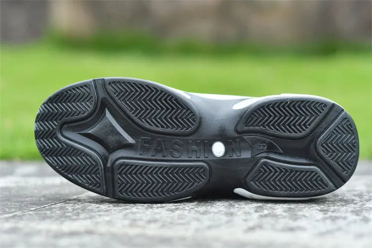 2025 new spring trend sports men's shoes Lace-up thick sole casual breathable fashion shoes Large size Wear skid resistance - AMULET RING STORE