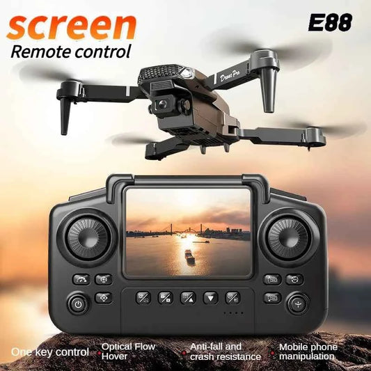 New Upgraded Drone E88 Pro 4K Dual-Camera HD Aerial Photography Drone