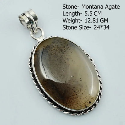 Genuine  Jasper Sodalite  Agate Turquoise   Pendant