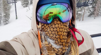 Keffiyeh Tactical Desert Scarf Wrap Shemagh Head Neck Arab Scarf Keffiyeh Scarf Wrap for Men And Women - AMULET RING STORE