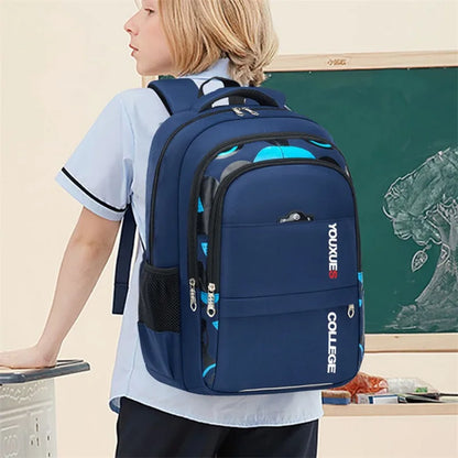 New Children School Bags Kids Backpack In Primary Schoolbag For Teenager Boys Waterproof Backpacks Book Bag
