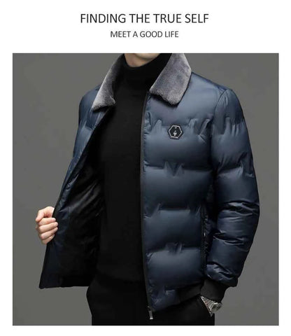 2024 Winter jackets men high quality fashion Warm Jacket Casual thicken Parkas Men's Winter Jackets Warm coat male size L-5XL