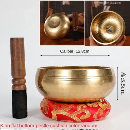 Nepalese Sound Bowl Handmade Singing Bowl Sound Healing Bowl Meditation Percussion Musical Instruments Therapeutic Tibetan - AMULET RING STORE