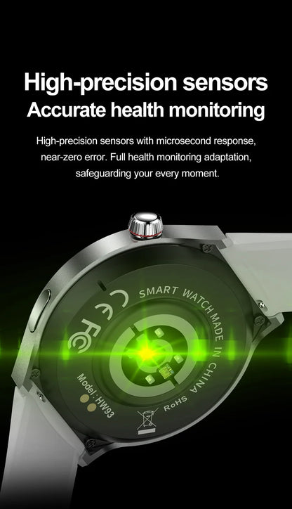 2025 New For HUAWEI GT Series Smart Watch Men AMOLED Screen Heart Rate Health Monitoring Bluetooth Call Business Smartwatch Man