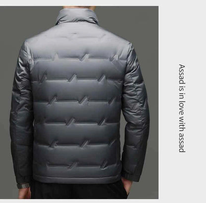 Winter Down Jacket 2026 Light Luxury Brand Men's Coat 90% White Duck Down Lining Outdoor Leisure Sports Men's Jacket