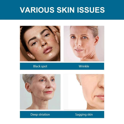 EELHOE 30ml Collagen Boost Aging Serum Firming Skin Fade Fine Lines Wrinkles Dark Spots Correcting Nourishing Essence Skin Care