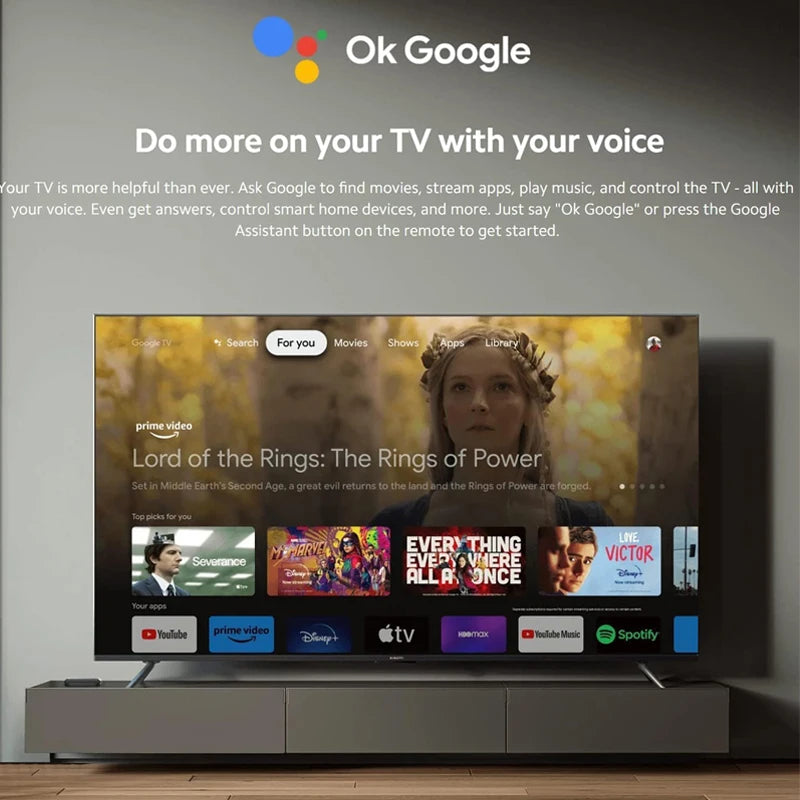 Xiaomi TV Box S 2nd Gen 4K Ultra HD Streaming Media Player Google TV Box WiFi Bluetooth 5.2 Dolby Vision HDR10+ TV Play Box - AMULET RING STORE