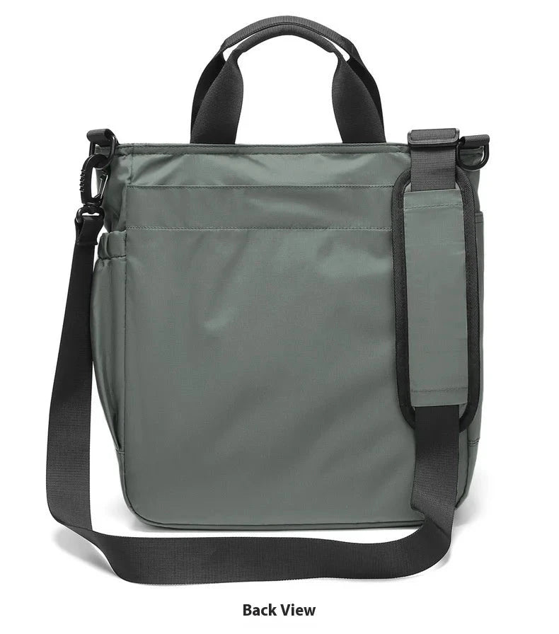 Business Men Shoulder Bag Multilayer Multifunctional Tablet and Document Handbag Diagonal Cross bag Leisure Briefcase