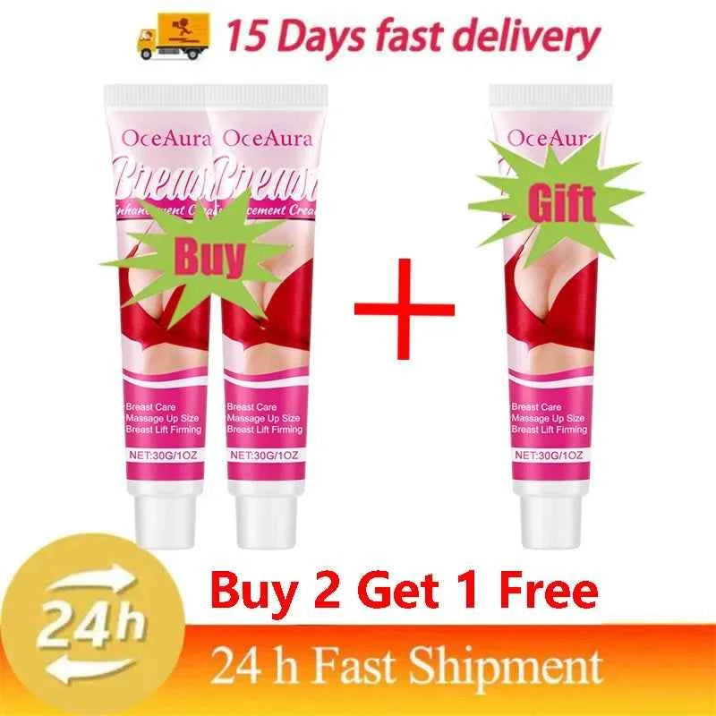 Fast Growth Breast Enlargement Cream Lift Firm Breast Improve Sagging Massage Chest Rapidly Body Moisturizing Smooth Bright Care