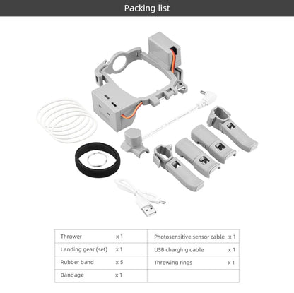 Airdrop System for DJI Mavic air 2/Air 2S Mini 2 Mavic 2 Pro Drone Fishing Bait Gift Rescue Remote Thrower