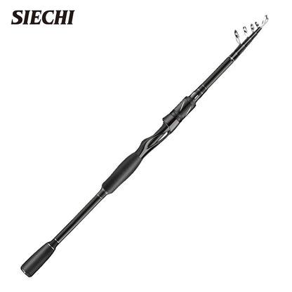 1.8m 2.1m 2.4m 2.7m Telescopic Fishing Rod Travel Spinning Casting Fishing Rod Anti Slip Portable Sea Pole for Angler - AMULET RING STORE