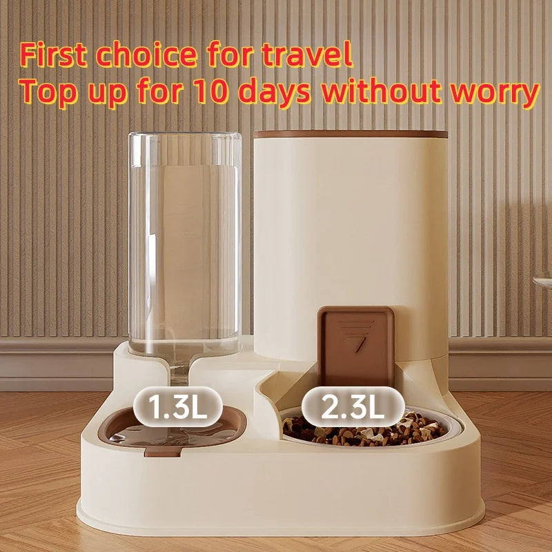 Pet water dispenser, large capacity dry wet separation automatic water feeder - AMULET RING STORE