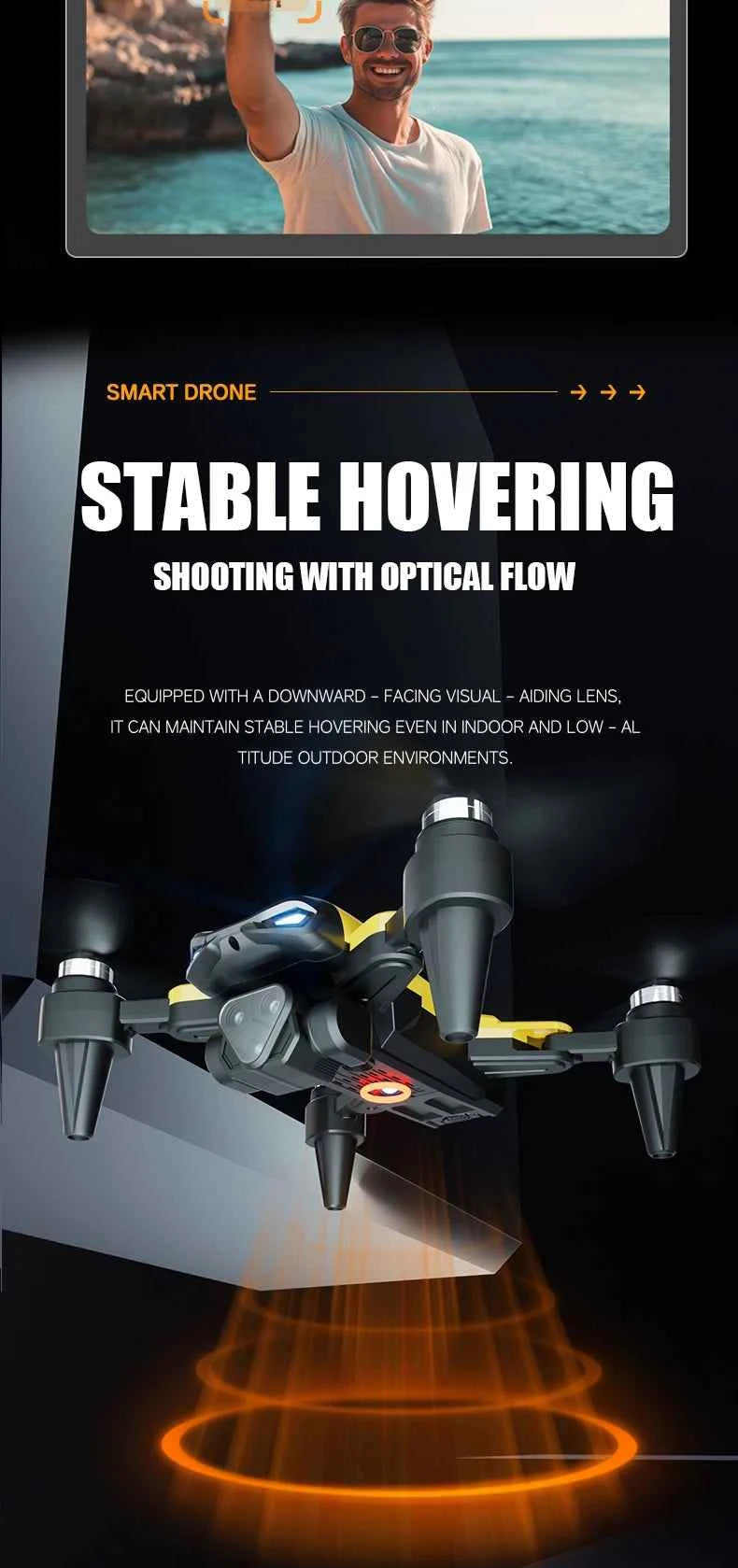 M5 Drone Professional 8K With Wide Angle Three Camera Obstacle Avoidance GPS 5G Optical Flow Positioning Brushless Rc Quadcopter